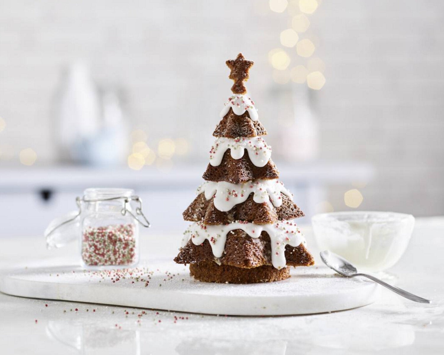 3D Gingerbread Christmas Tree
