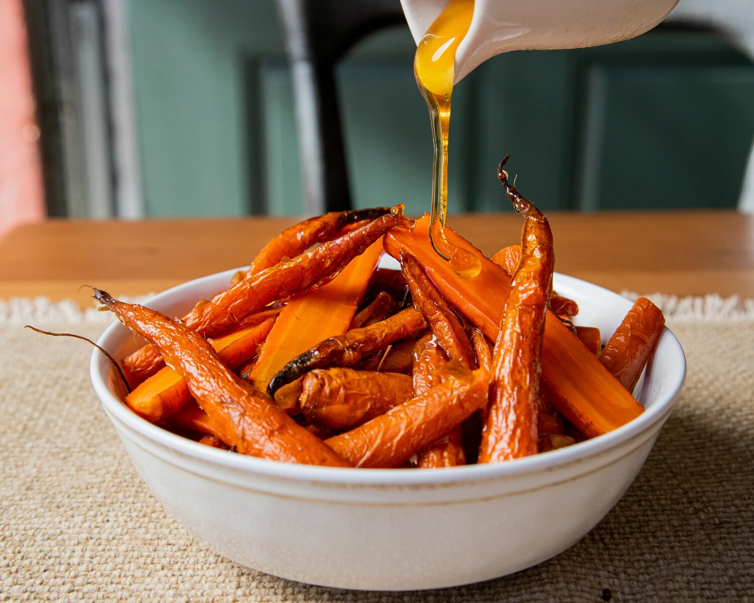 Air Fryer Orange & Honey Roasted Carrots