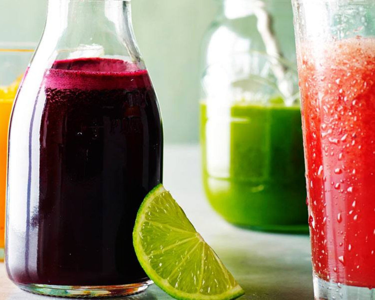 All aboard the juicing train!