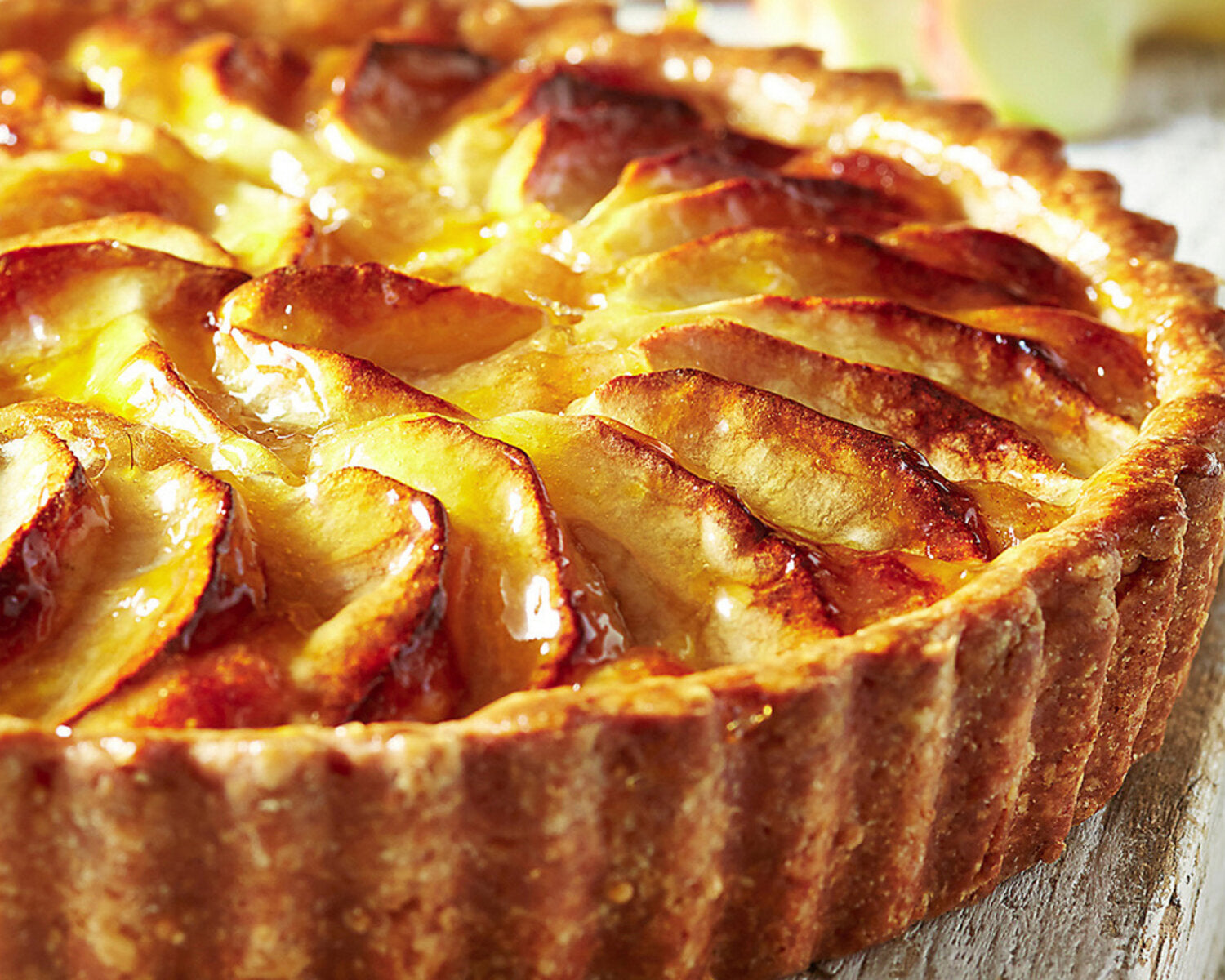 Apple Sponge Tart
