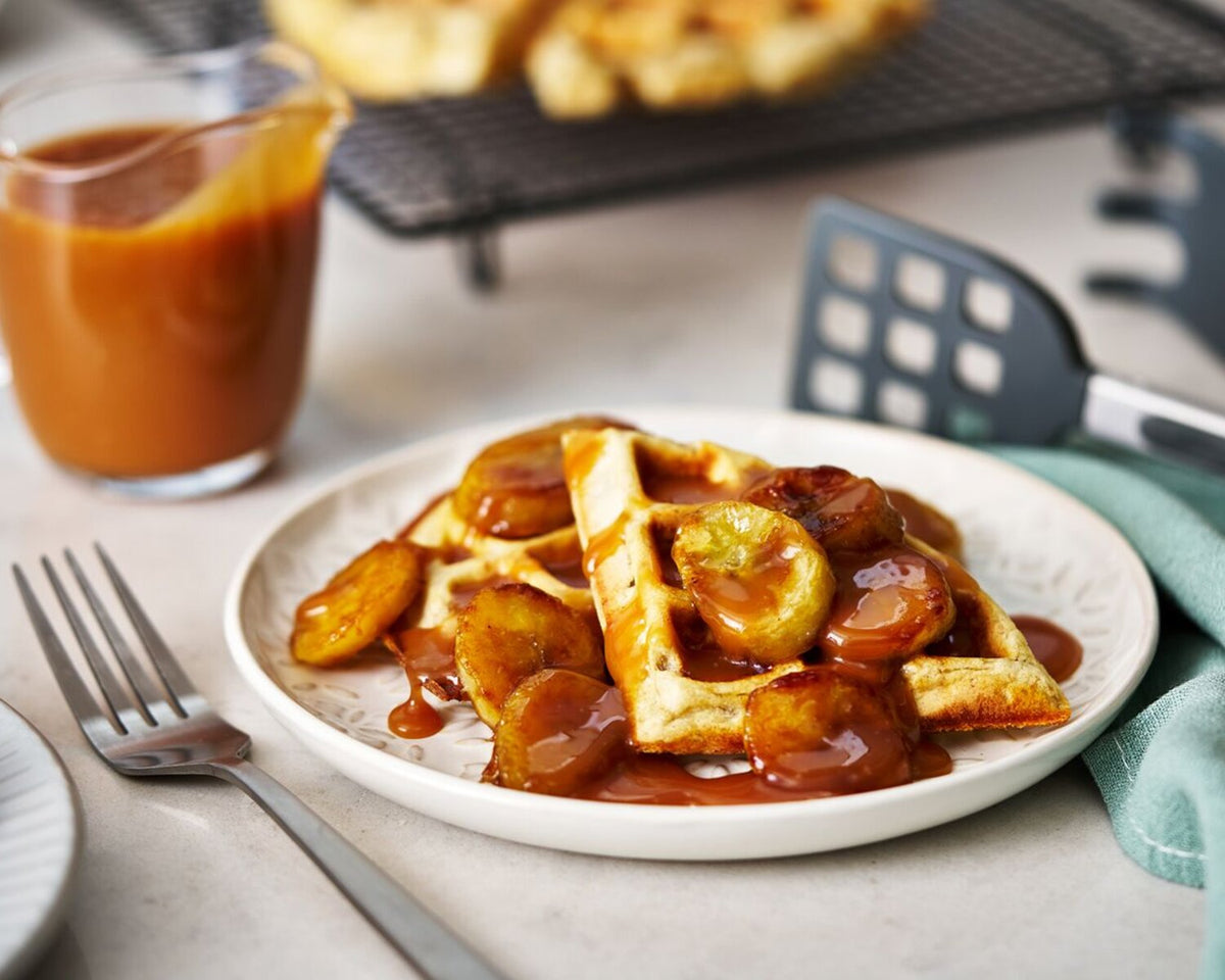 Banoffee Belgian Waffles