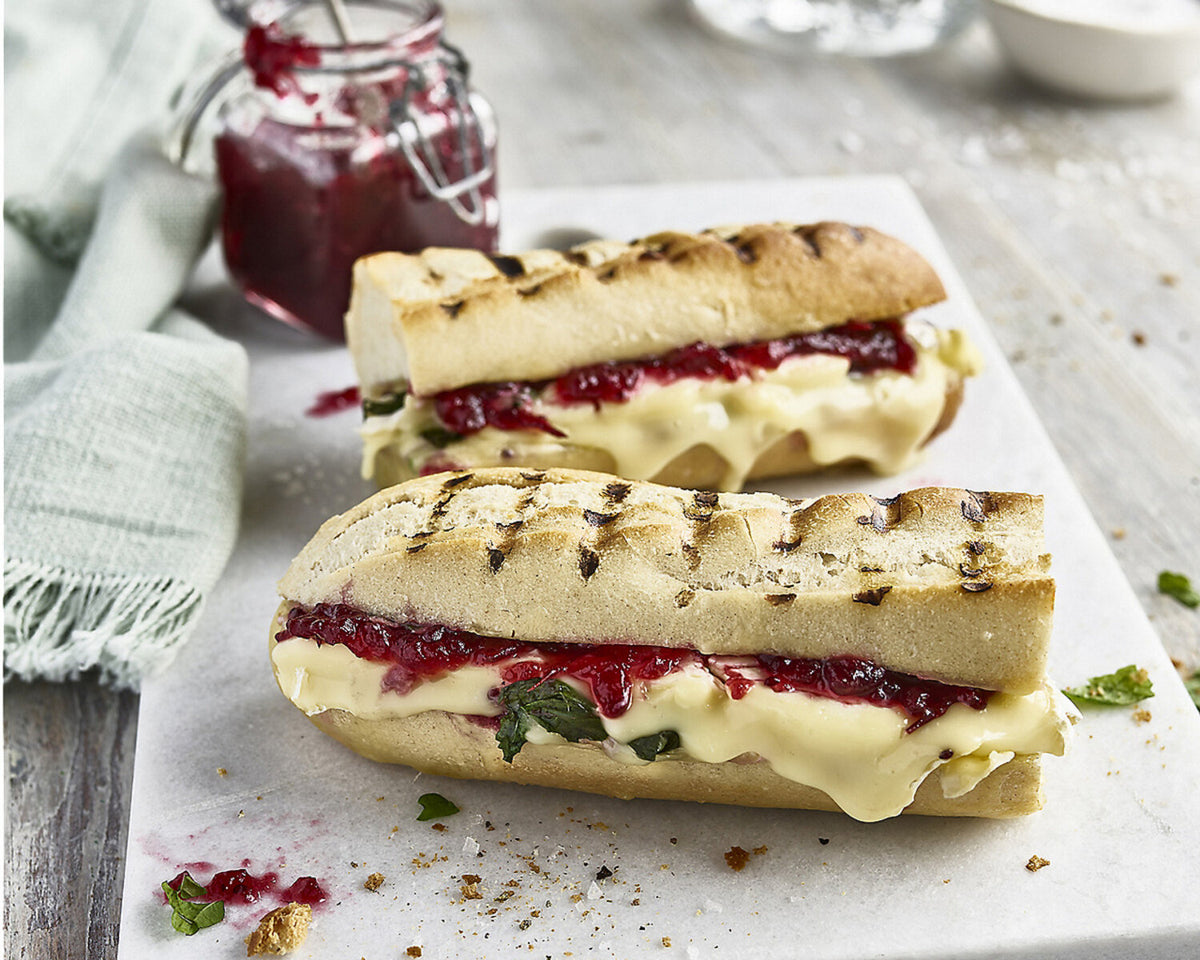 Brie & Cranberry Toasted Baguette