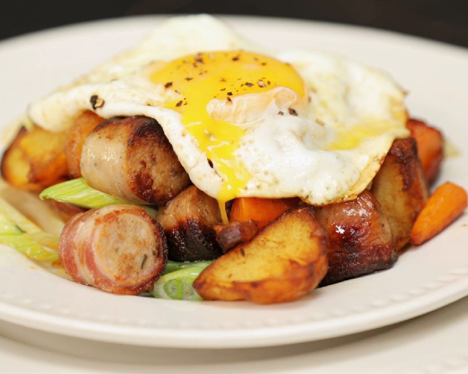 Bubble and Squeak with Fried Egg