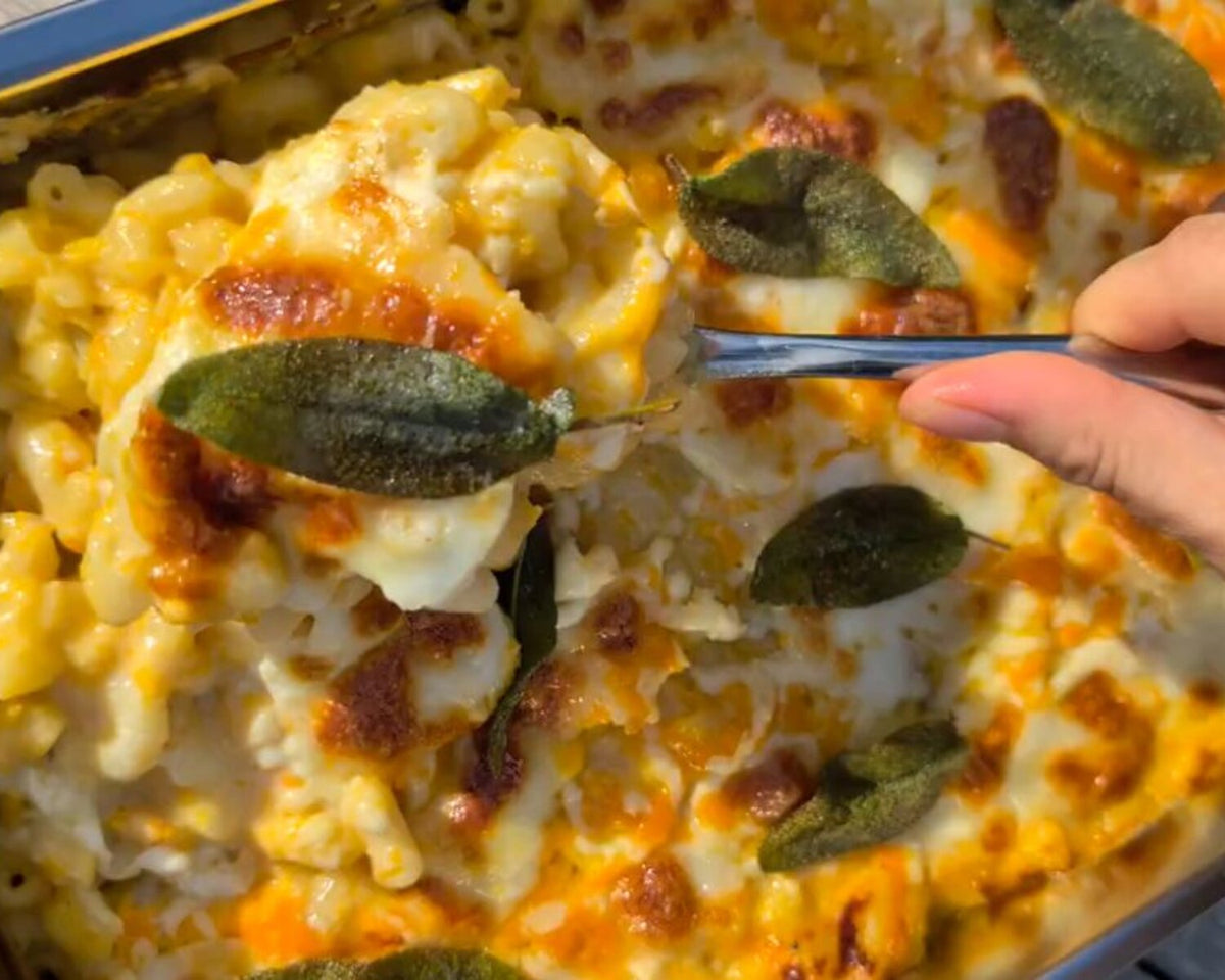 Butternut Squash and Sage Macaroni Cheese