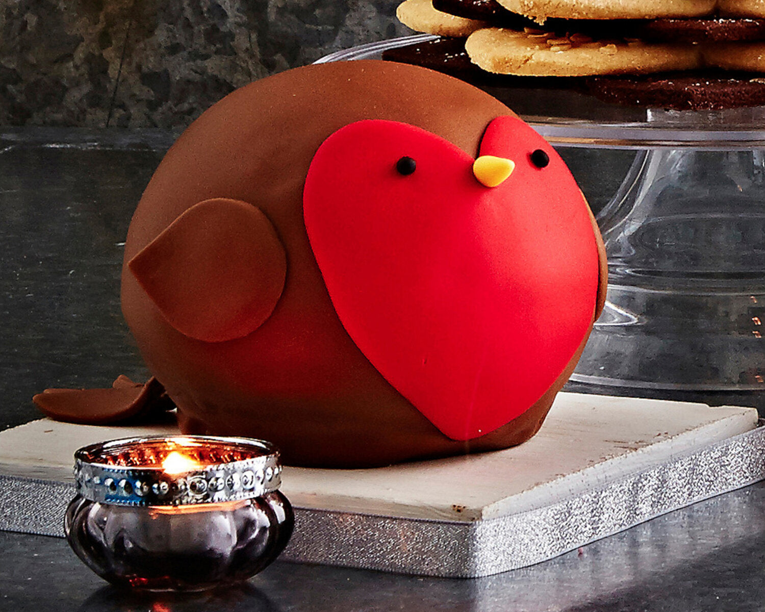 Christmas Robin Cake