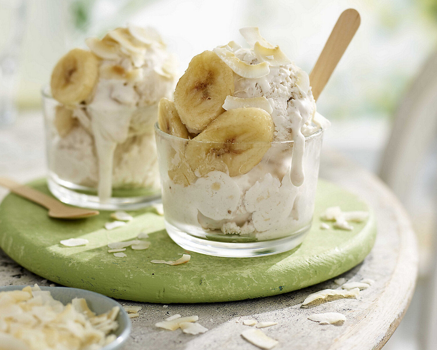 Coconut Milk & Banana Vegan Ice Cream