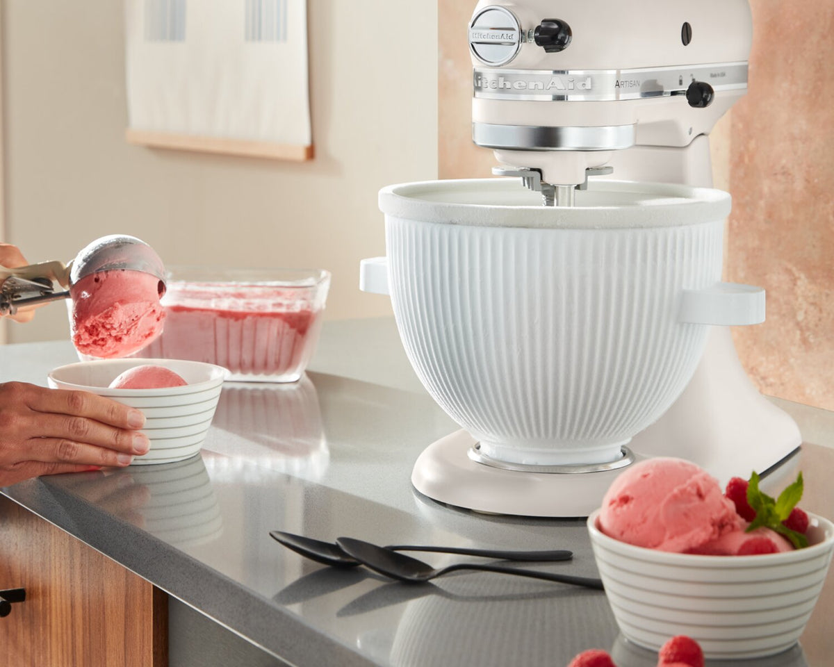 Creamy Strawberry Ice Cream