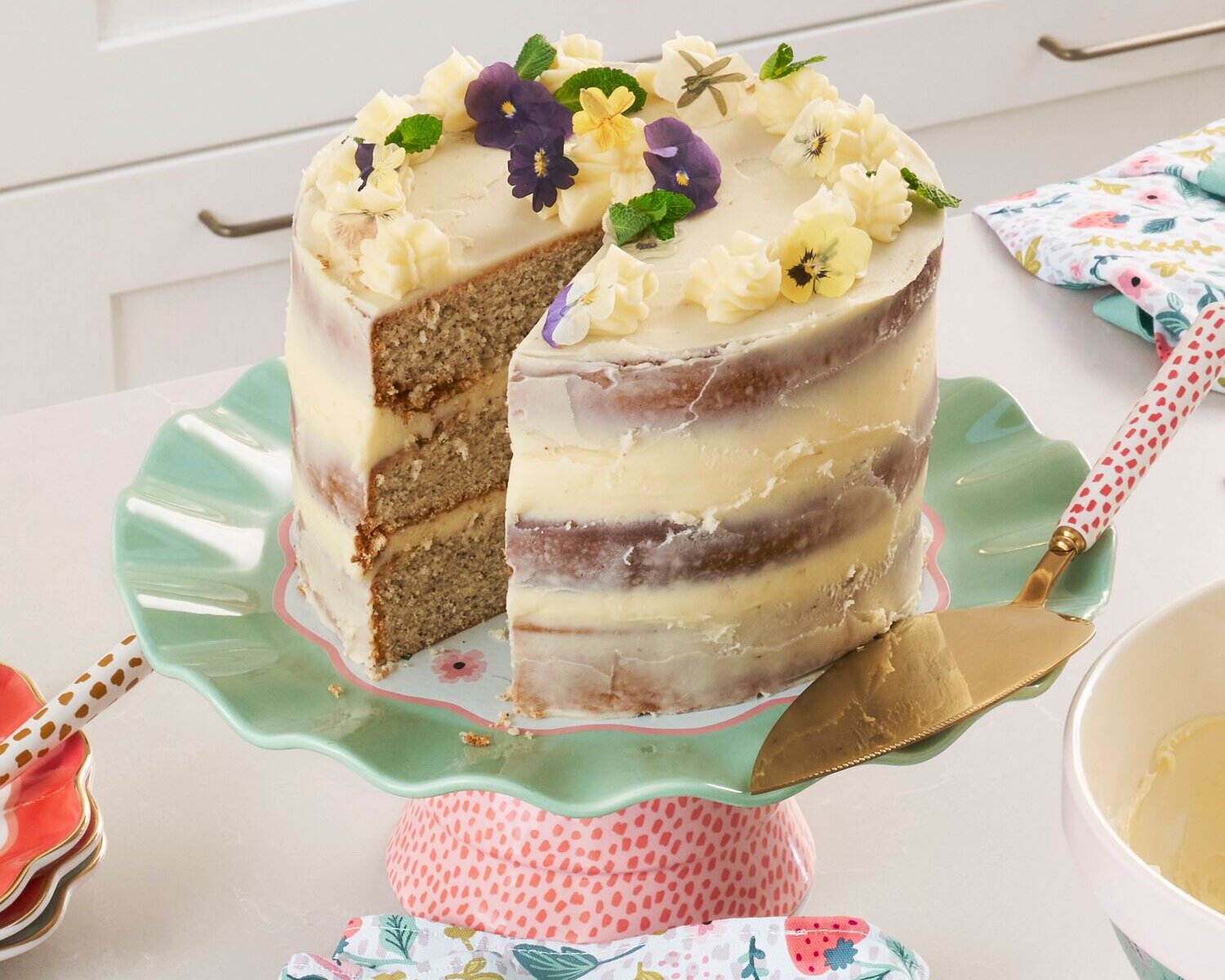 Earl Grey & Vanilla Cake