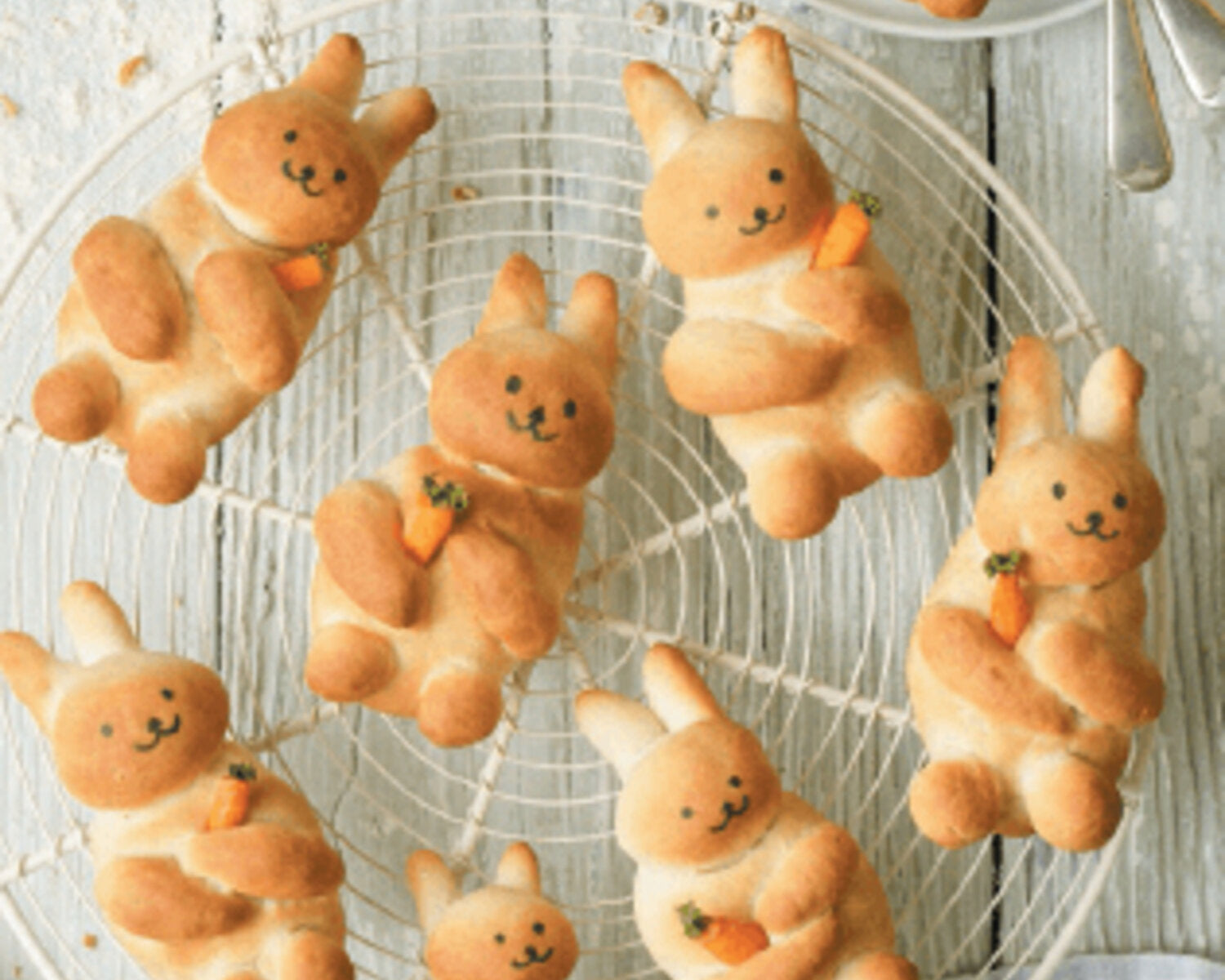 Easter Bunny Bread Rolls