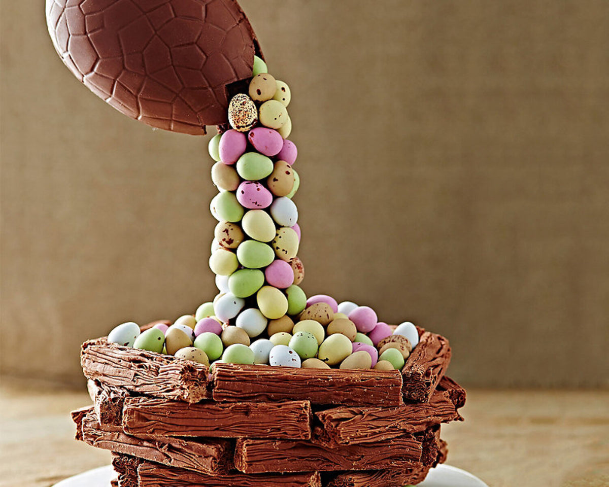 Easter Egg Cascade Cake