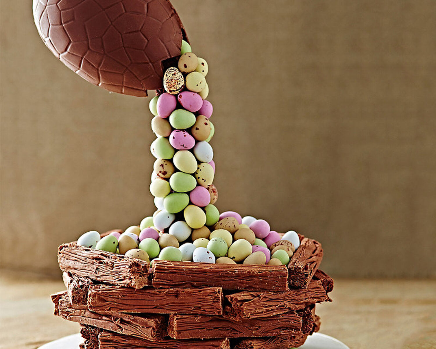 Easter Egg Cascade Cake