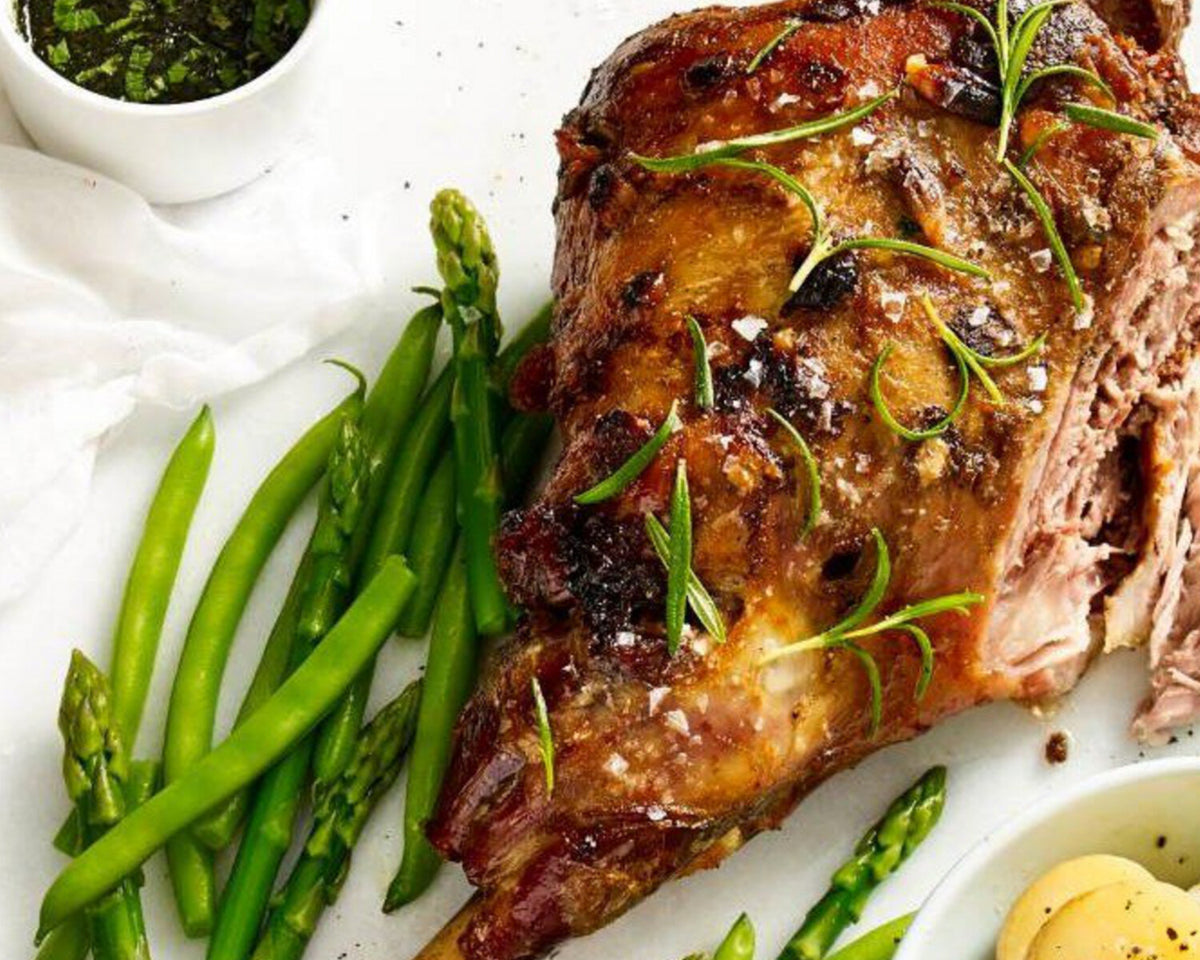 7-hour Leg of Lamb with Garlic & Anchovies