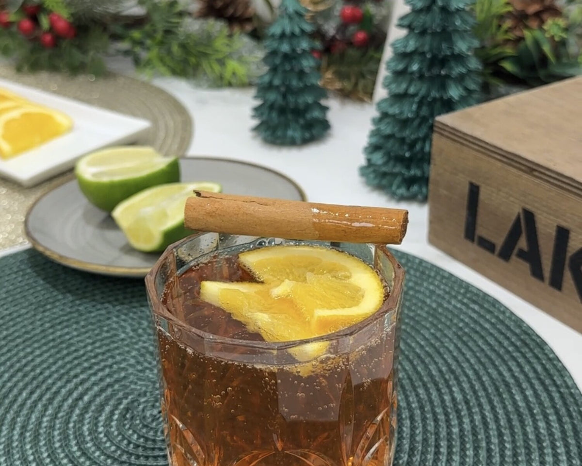 Festive Rum & Ginger Punch