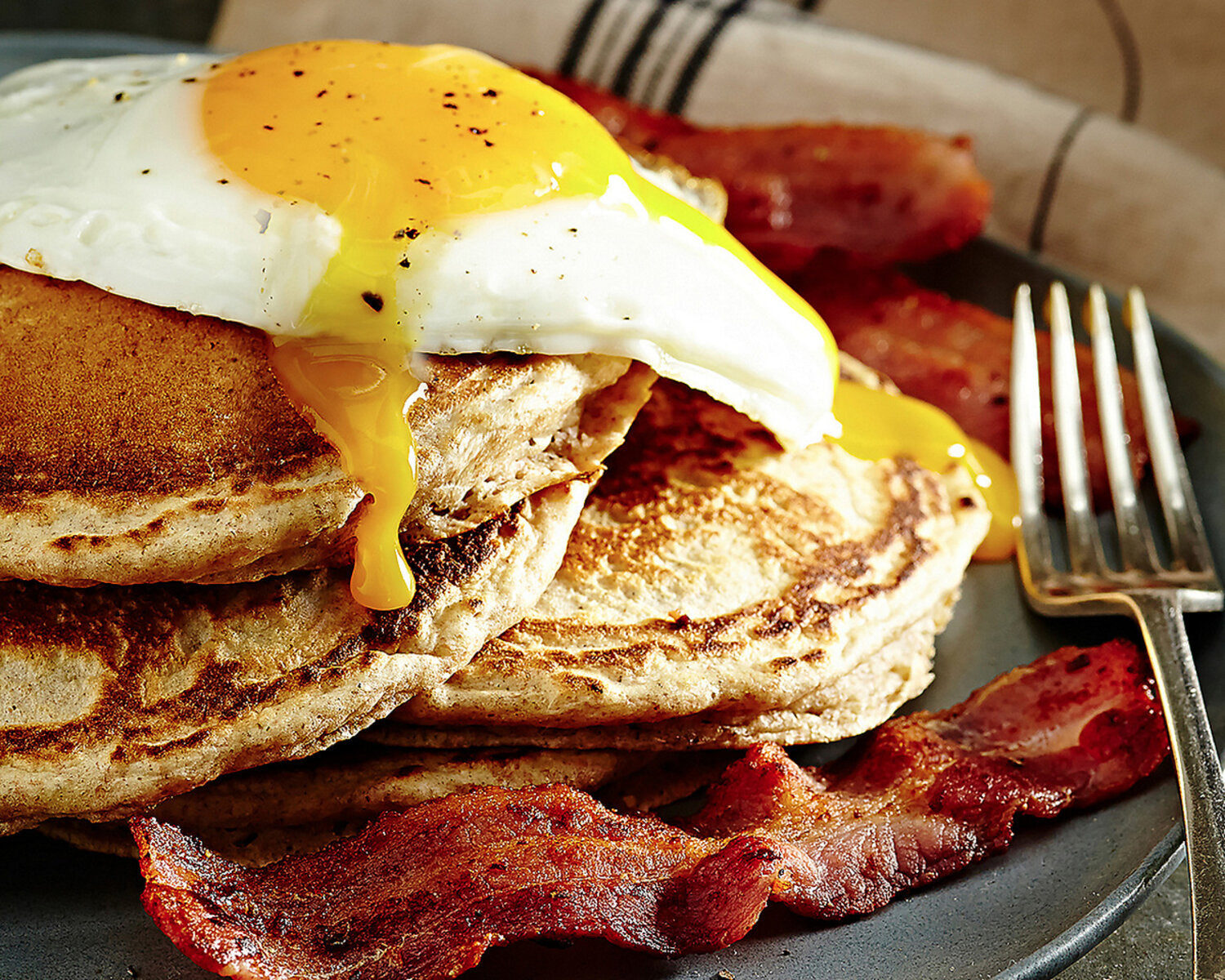 Fluffy Spelt Pancakes