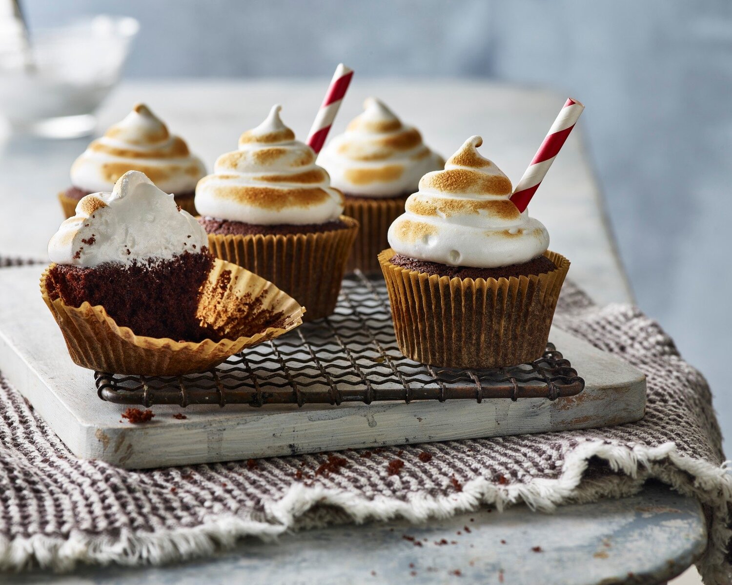 Hot Chocolate Cupcakes