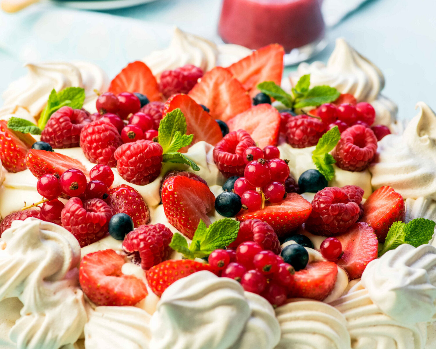 Summer Berry Pavlova