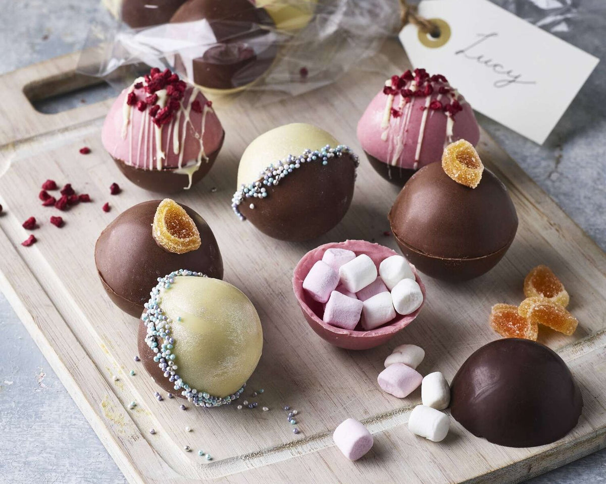 Make Your Own Hot Chocolate Bombes