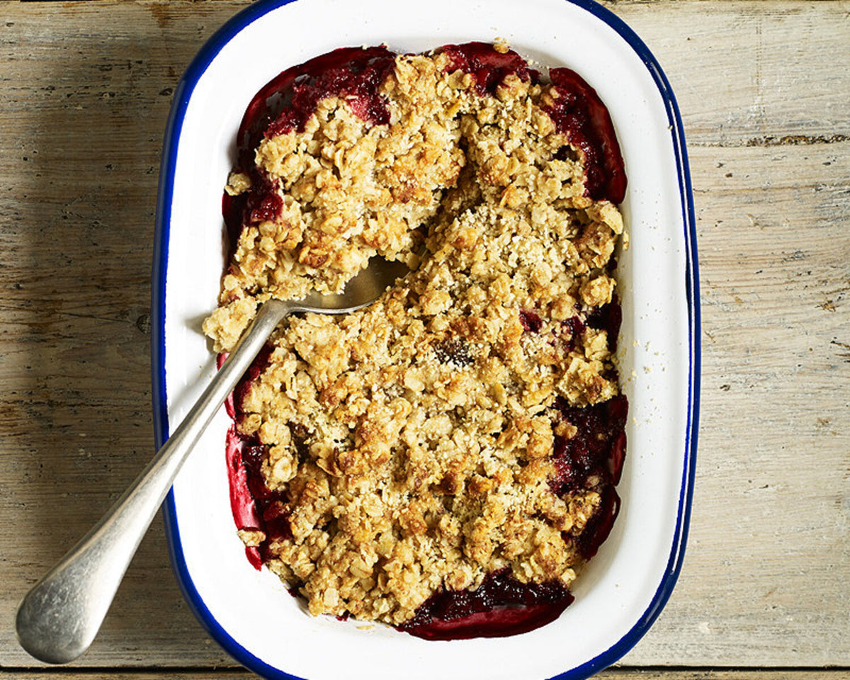 Individual Berry & Apple Crumbles
