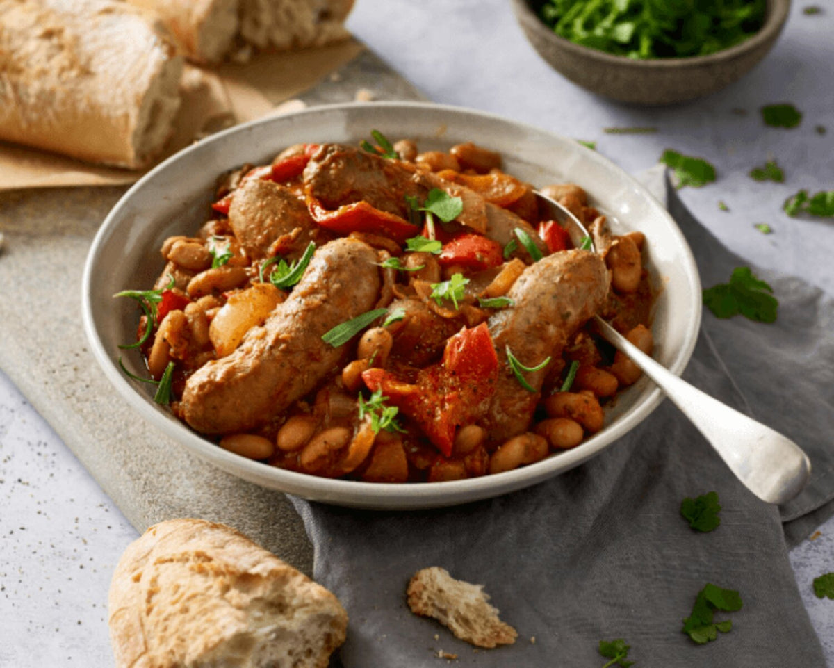 Italian Sausage & Cannellini Bean Stew