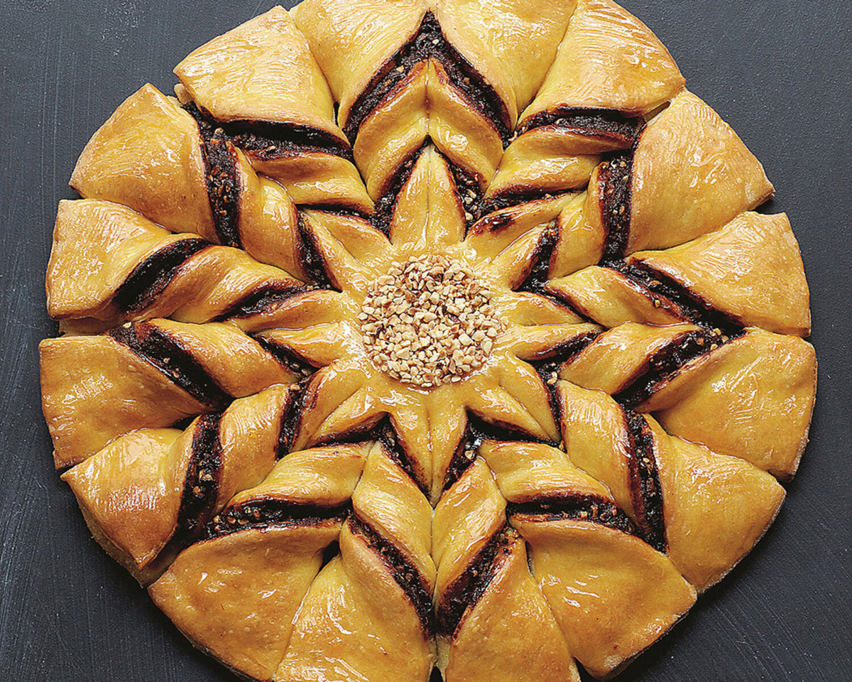 Luis's Chocolate Hazelnut Star Bread