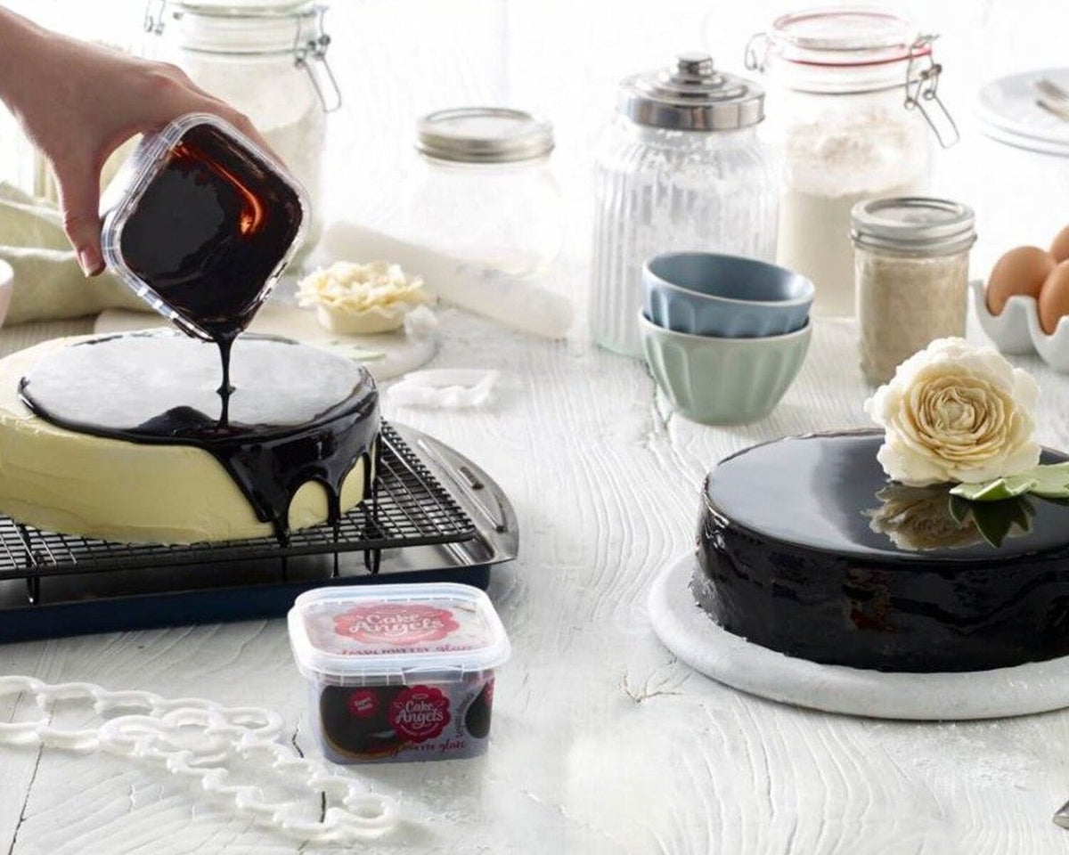 Mirror glaze cake made easy