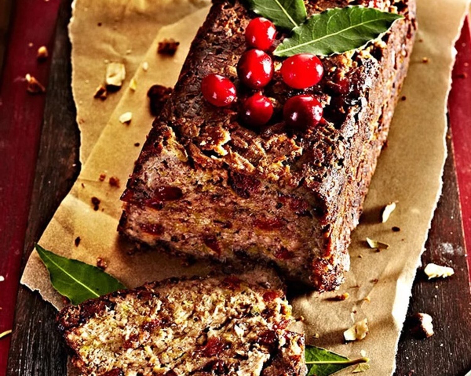 Nut Roast with Cranberries