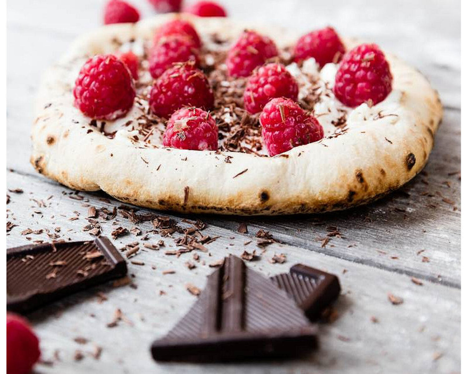 Ooni’s Raspberry, Mint and Mascarpone Dessert Pizza