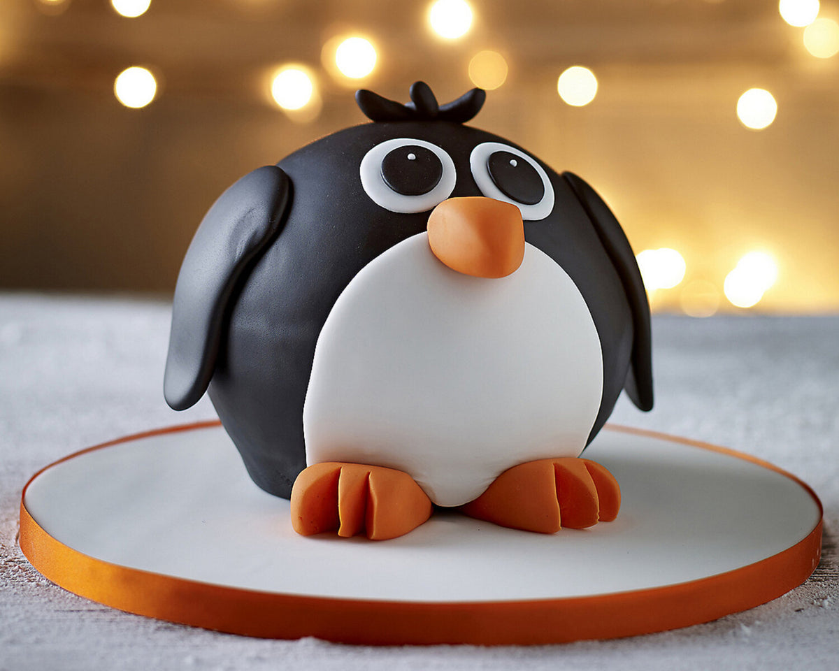 Penguin Hemisphere Cake