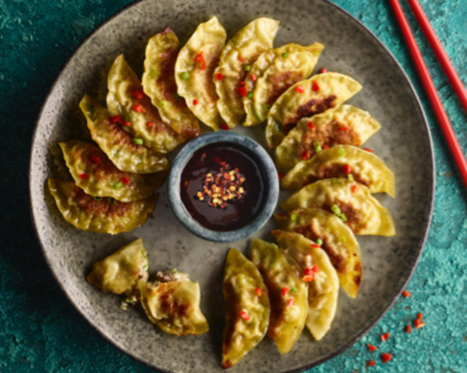 Prue Leith's Pork, Ginger and Spring Onion Dumplings