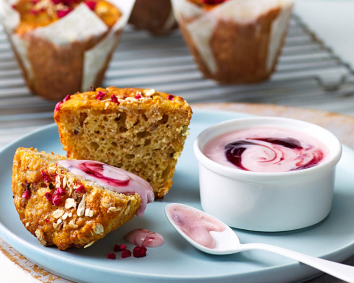 EasiYo Raspberry Muffins