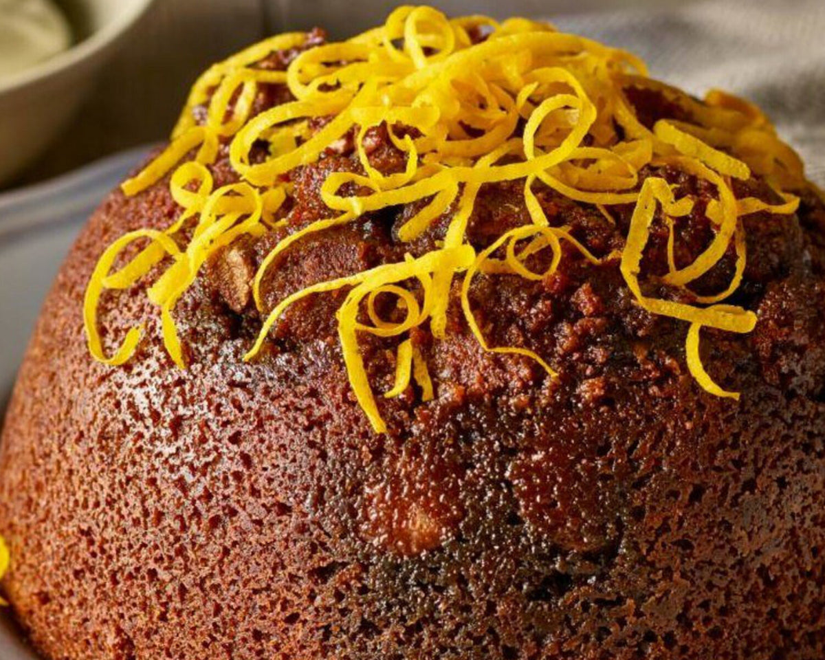 Slow-cooked Chocolate Orange Sponge Pudding