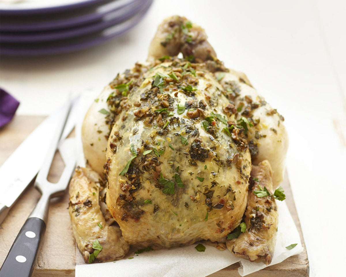 Slow Cooked Green Olive & Lemon Chicken