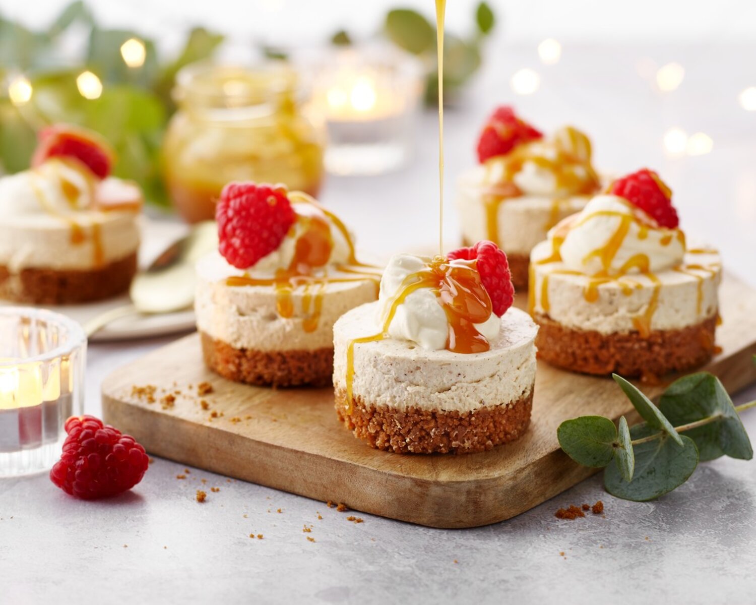 Speculoos Mini Cheesecakes
