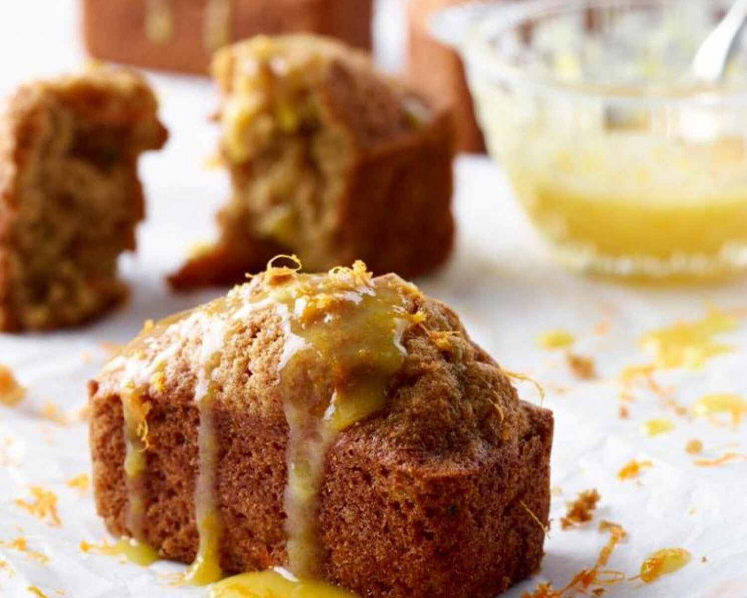 Squidgy Carrot & Courgette Mini Loaves