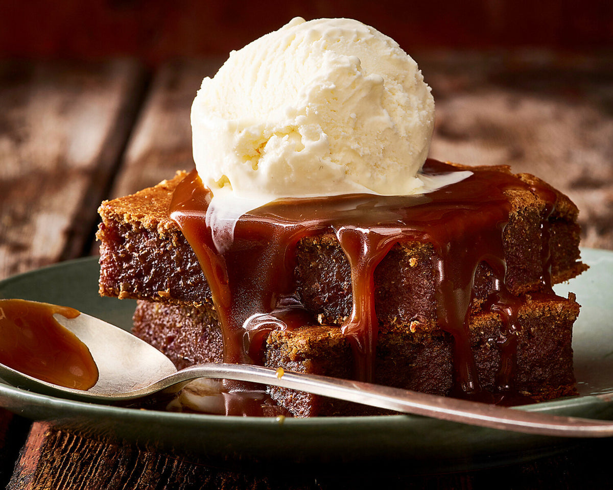 Sticky Toffee & Banana Cake