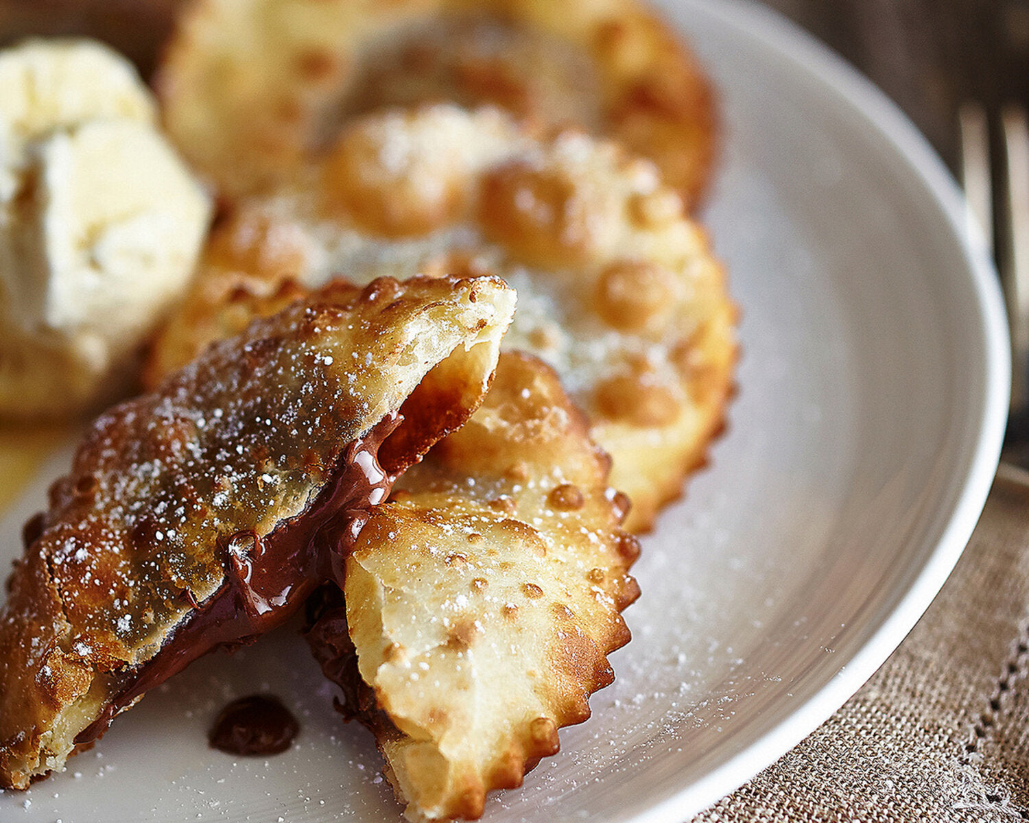 Sweet Nutella Ravioli
