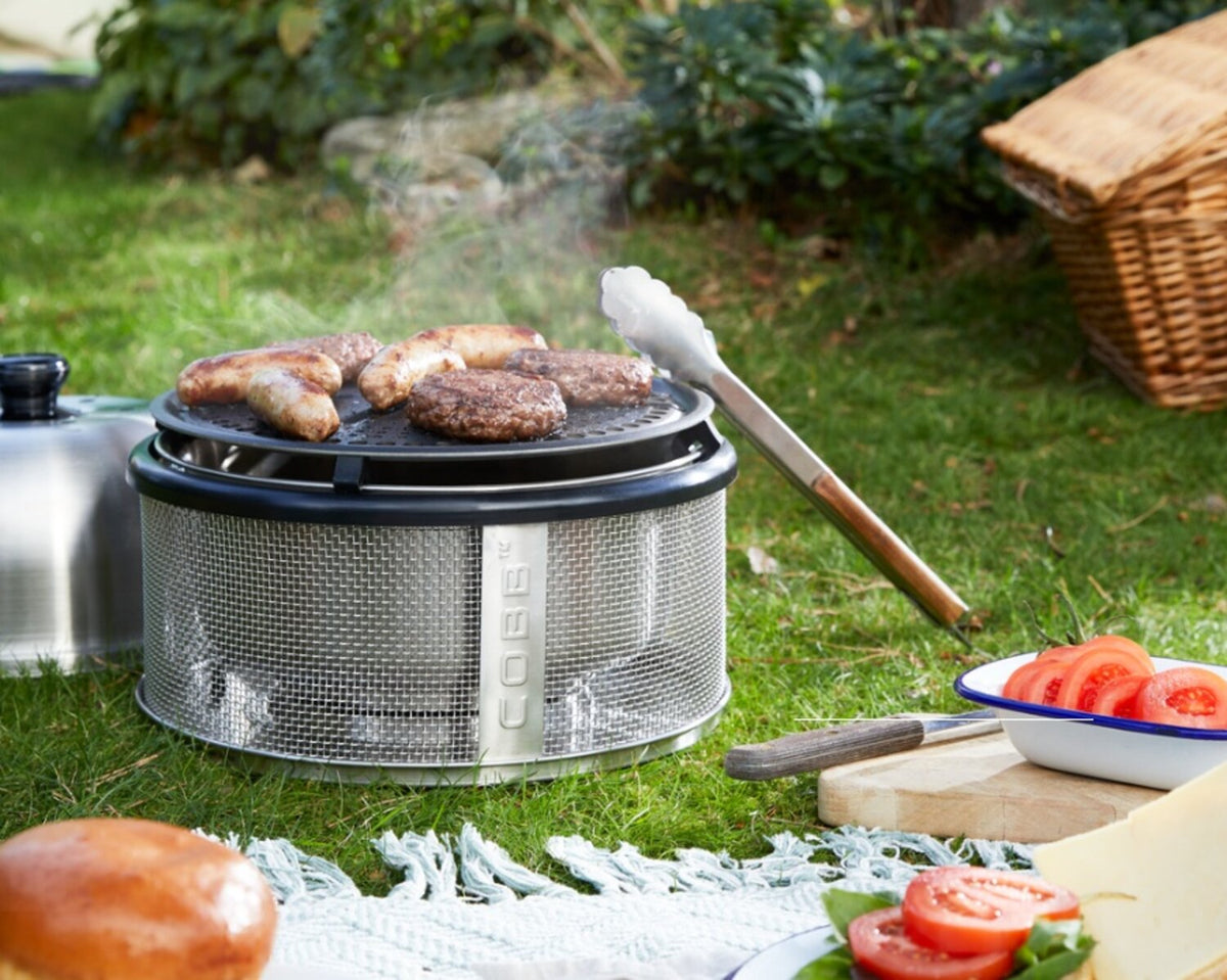 This portable Cobb BBQ is your dream camping cooker