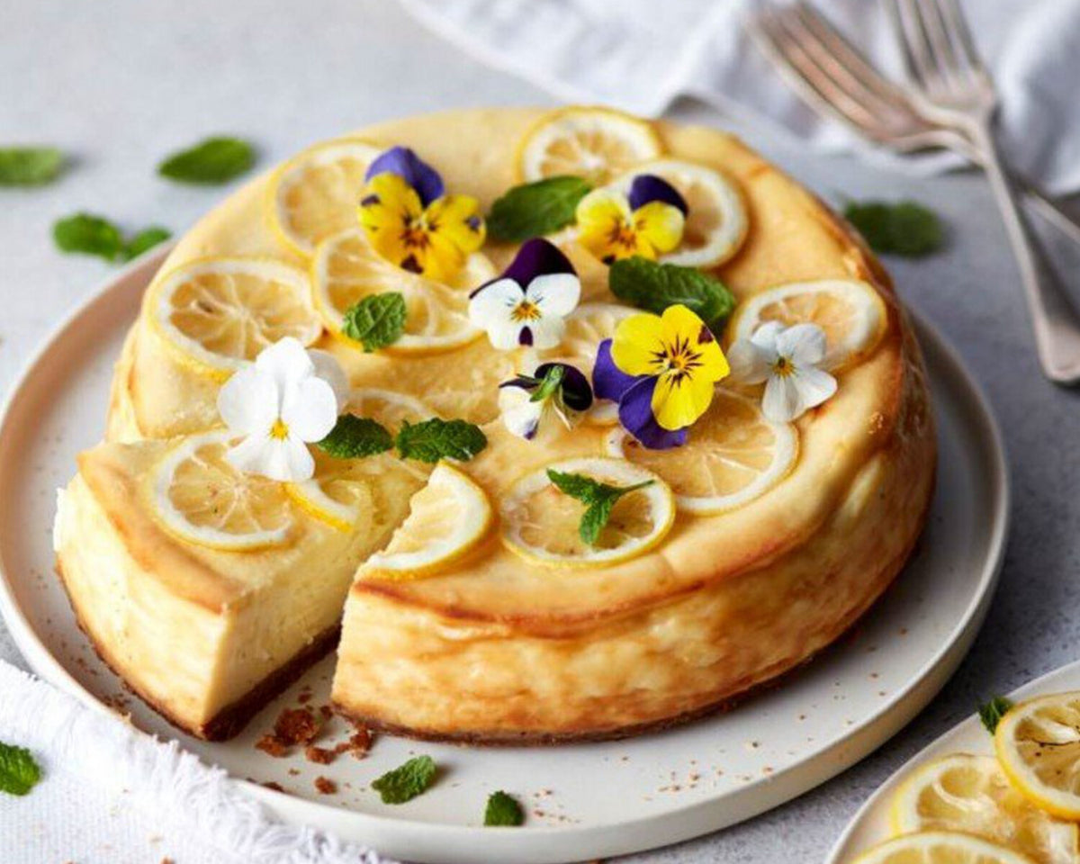 Ultimate Baked Lemon Cheesecake