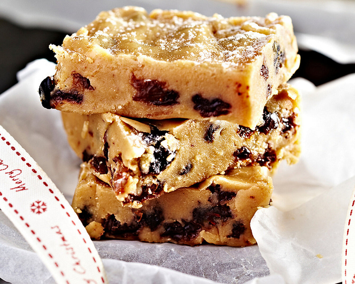 Vanilla, Rum & Raisin Fudge