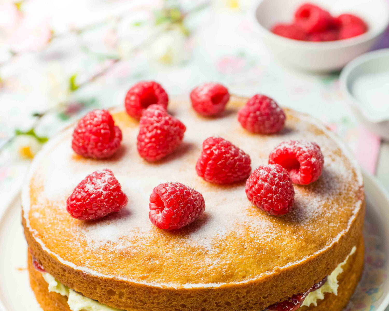 Victoria Sandwich with Raspberry Jam