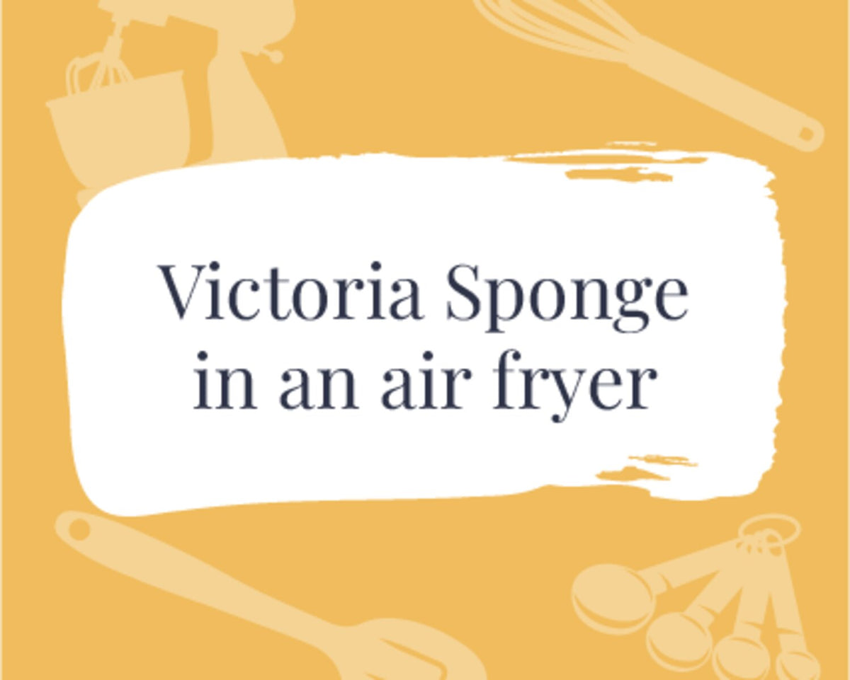 Victoria Sponge Cake in Air Fryer Recipe