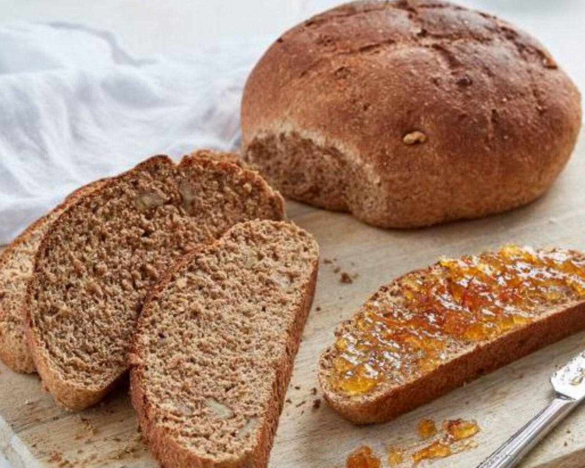 Wholemeal Walnut Bread for the Remoska