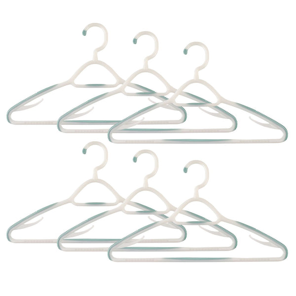 6 Lakeland Soft Grip Hangers