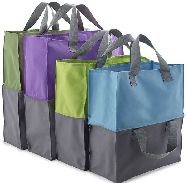 2 in 1 Trolley Tote Set of 4
