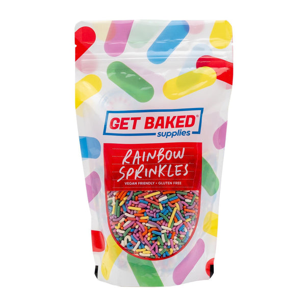 Get Baked Rainbow Sprinkles 200g