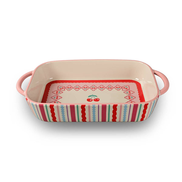 Lakeland Cherry Delight Medium Baking Di
