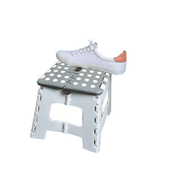 Folding Step Stool Grey