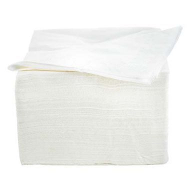 100 White Napkins
