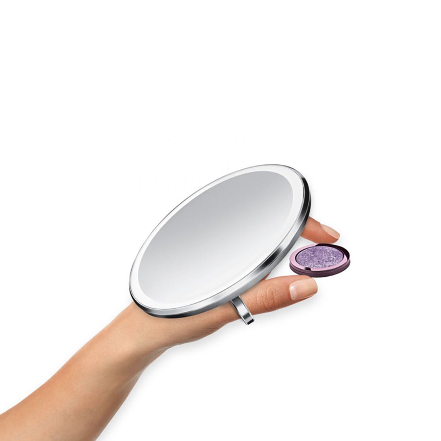 メイク道具・化粧小物 simplehuman sensor mirror compact 3x simplehuman 3x Magnifying Sensor Mirror, Compact – Lakeland