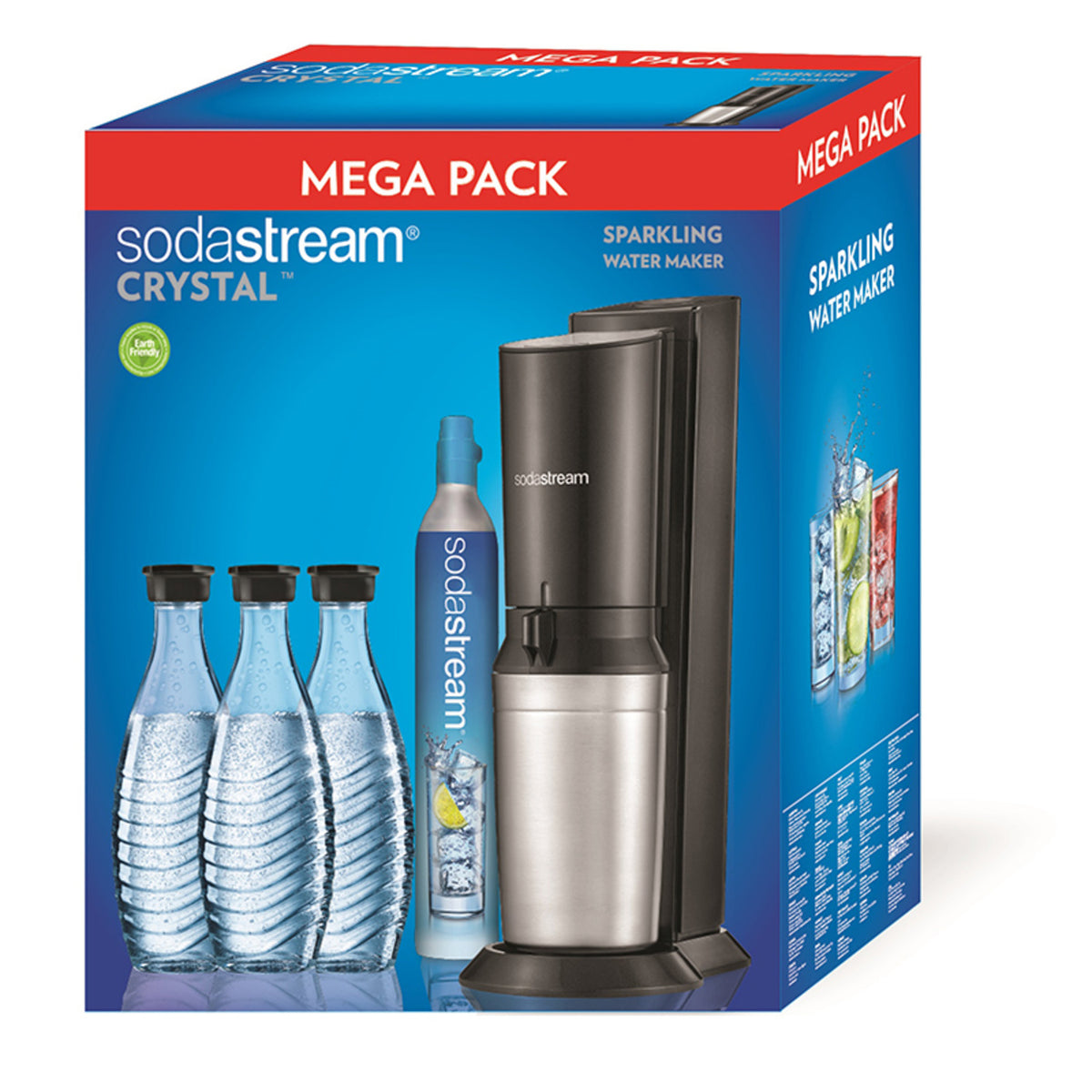 SodaStream Crystal Sparkling Water Maker with Gas – Lakeland